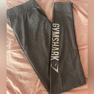 Gymshark Charcoal Grey Leggings with Logo